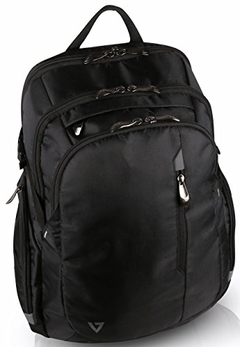 V7 CBPX1-9E Elite Rucksack für Notebook und Tablet bis 40,6cm (16 Zoll) schwarz - 2