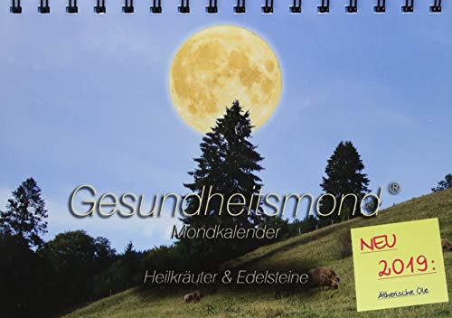 Gesundheitsmond® Mondkalender 2019: Aufstellkalender DIN A5
