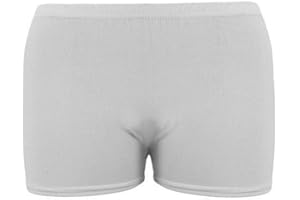 Crazy Chick® Girls Neon Stretch Hot Pants Shorts Dance Gym Tutu Shorts Age: 5-12 yrs