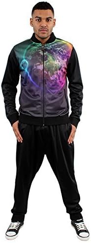Galaxy Stars Drop Crotch Tracksuit by Dirty Money