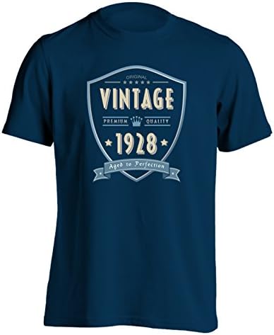 90th Birthday Gift / Present - 1926 Vintage Aged to Perfection - Mens T Shirt - Navy X-Large