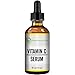 Vitamin C Serum Atni Aging Supplement - Super Strength 20% with Hyaluronic Acid for Skin - Hydrating Wrinkle Repair - Removes Dark Circles fades Age Spots All Organic 30 ml Premium Nature