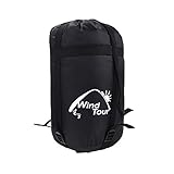Docooler Schlafsack Herbst Winter Umschlag Mit Kapuze Außen Reisen Camping Wasserdicht Thick - 9
