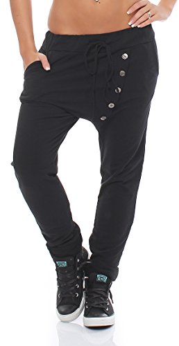 ZARMEXX pantalones de las mujeres ocasionales del harem de los pantalones deportivos pantalones de algodón de ocio holgados Flojo novio Operando