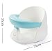 Karibu Swivel Baby Bath Seat 360 Degree with Removable Front Bar (Blue)