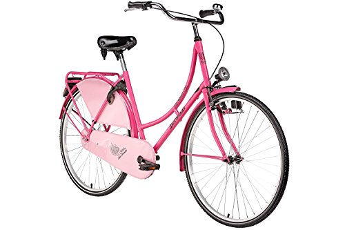Hollandrad 28'' Bermuda Valencia Stadtrad Damen Holland Fahrrad Citybike Beleuchtung Gepäckträger Rücktrittbremse