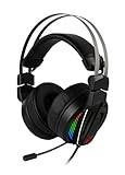 MSI Immerse GH70 Binaural Head-band Black headset - Headsets (PC/Gaming, 7.1 channels, Binaural, Head-band, Black, Multicolour)