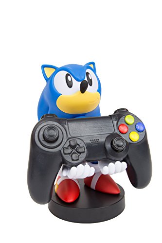 Collectable Sonic The Hedgehog Cable Guy Device Holder Works with PlayStation and Xbox Controllers and All Smartphones - PlayStation 4 [Edizione: Regno Unito]