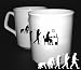 Produktbild Shirtzshop Beamter Büro Angestellter öffentlicher Dienst Evolution BÜROTASSE BUEROTASSE TASSE KAFFETASSE MUG