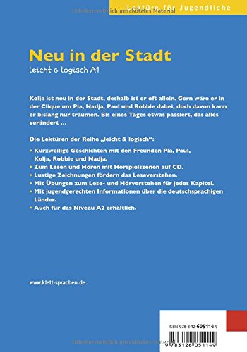 Book's Cover of Neu in der Stadt : Leicht & logisch A1 (1CD audio)