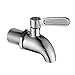 Produktbild Drehzapfhahn DOXUNGO SUS304 Wasserhahn aus rostfreiem Stahl mit Durchmesser 5,8 inch oder 16mm, Saftgetränkeabgabe-Wasserhahn aus Edelstahl, Getränkespender,kalte Bierfässer Wasserhahn,Polieren Oberflächenbehandlung