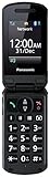 Hörgerätekompatibel Panasonic KX-TU329EXME Senioren-Handy 6,09 cm (2,4 Zoll), 2MP Kamera, Notruftaste