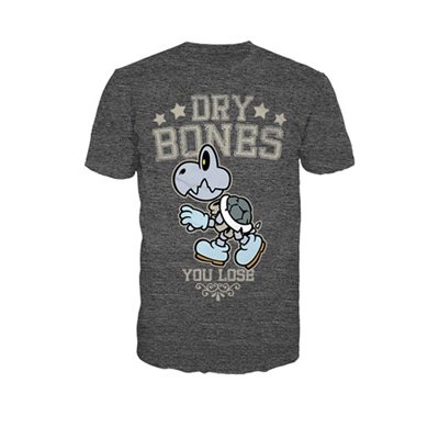 Preisvergleich Produktbild Nintendo T-Shirt -XL- Dry Bones, melange grau