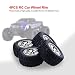 Produktbild 4 STÜCKE RC Auto Felgen Reifen für HPI, HSP Savage, XS, TM Flux, MT, ZDRacing, LRP 1/10 Truggy Monster Truck Gummireifen 12mm Hex