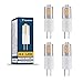 Produktbild LED Lampe Birne G4 Energiesparlampe, 1,5 Watt ersetzt diese LED 10W Halogen-Lampe, 150 Lumen, AC/DC 12V, 3000K, Bi-Pin Lampe, warmweiß, 4 Stück in jeder Packung, SMD 2835 Leds, 330º Abstrahlwinkel