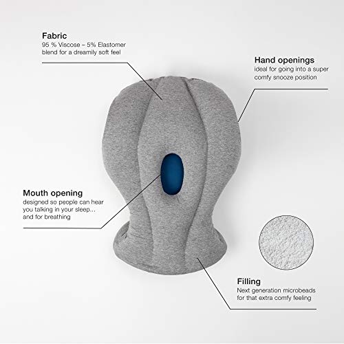 OSTRICHPILLOW-ORIGINAL-Oreiller-cervical-Coussin-de-voyage-pour-dormir-dans-lavion-voiture-et-train-turbo-sieste-accessoire-de-voyage-pour-femme-et-homme-Couleur-Bleu-Sleepy-Blue