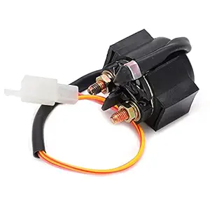Scooter Starter Solenoid Relay, Motorcycle Parts Rubber 12V Durable for GY6 50cc 70cc 110cc 125cc 150cc 250cc ATV