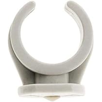 Clips Fixation Câble Ø16mm Zenitech - Lot De 15 Sans Chevilles, Pour Gainage Et Câblage Apparent
