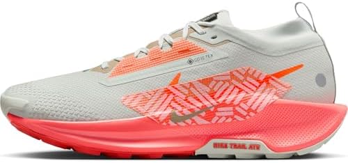 Nike FQ0908 Nike Pegasus Trail 5 Gore-Tex Uomo, Light Silver/Hyper Crimson-LT Wild Mango EU 43