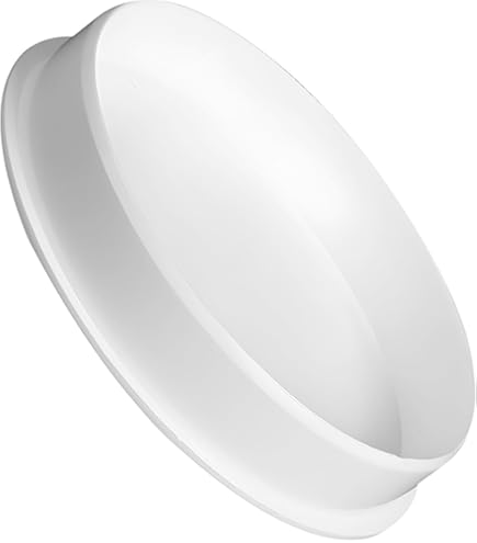 Copritubo Ventilazione 100mm - Confezione Da 4 Pezzi In PVC Bianco, Antiriflusso Per Tubi Aria - Foto 13