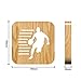 Produktbild Holz basketball baseball fußball volleyball Lampe Kinder Schlafzimmer Dekor Warmes Licht LED USB Nachtlicht Kinder Geschenk, 1