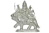 Ashok Jewellers Silver Durga Mata Murti for Pooja (Ambe Maa,15 g)