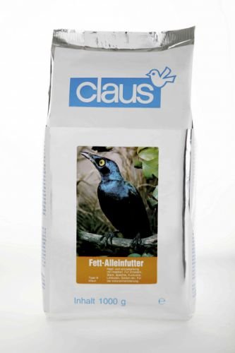 Claus Fett-Alleinfutter braun (TYP III) 1.000 g
