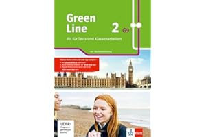 Green Line 2 G9: Fit für Tests und Klassenarbeiten. Arbeitsheft mit Lösungen und Mediensammlung Klasse 6 (Green Line G9. Ausgabe ab 2019)