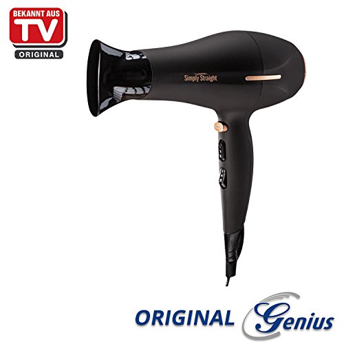 Genius Simply Straight | Professional Haartrockner | 3 Teile - 3