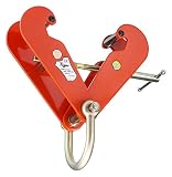 Grillete punto de suspensión Tigre amz1022962 haz/abrazadera de viga con grillete, 1,0 toneladas, ancho: 72 mm-210 mm
