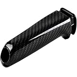 Farbe schwarz TOOGOO Für E46 E90 E92 E60 E39 F30 F34 F10 F20 Zubeh？r Universal Kohle Faser Auto Handbremse Griffe Abdeckung Innenverkleidung