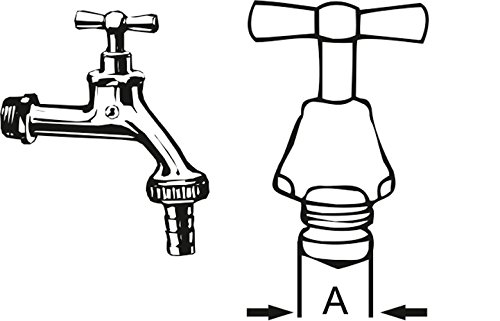 Cornat Ventiloberteil Knebel 1/2″ m-chrom, TEC301401 - 2