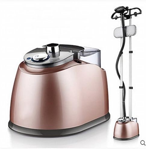 TBJ Ironing Machine Clothing Shop Ironing Clothes Steam Iron Holding Household Double Rod Hanging Hot Machine,Gold