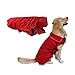 Produktbild Wasserdicht Hundemantel Große Hunde Wintermantel gefüttert Hundejacke Regenmantel Winter warme Kleidung Hundebekleidung XL XXL XXXL