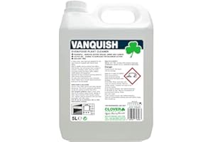 AARDVARK JANITORIAL SUPPLIES Heavy Duty Oven Cooker Hob Cleaner - Ideal to Rapidly Remove Burnt Food, Fats, Grime and Grease from Ovens, Deep Fat Fryers, Barbeques, Extraction Hoods & Grills (5L)