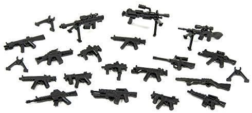 21 Piece Accessories Pistol Set for your police lego figurines