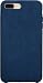 Produktbild Power Support Ultrasuede Air Jacket Schutzhülle für Apple iPhone 7 Plus / 8 Plus - Blau [Mikrofaser-Oberfläche I Qi kompatibel I Perfekte Passgenauigkeit I Sehr dünn & ultra leicht] - PBK-81