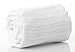 Baby 100% Pure Cotton Cellular Blanket for Pram Cot Bed Moses Basket Crib 70 x 90 cm 3 Colours : Pink , White Or Blue (White)