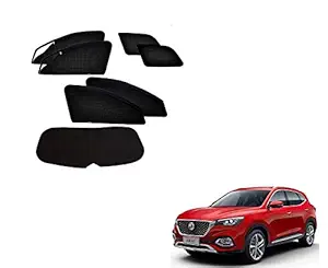 Kozdiko Zipper Magnetic Sun Shades Car Curtain with Dicky for MG Hector