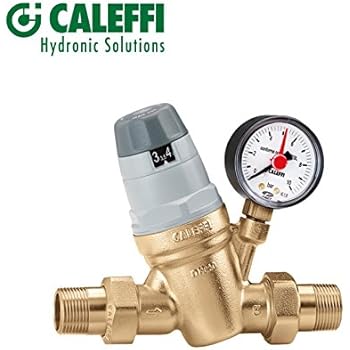 Riduttore Pressione Acqua DN20 In Ottone Con Manometro - Regolabile 0.05-0.8MPa - Foto 5