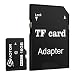 Produktbild EIVOTOR Micro SD Karte 16GB Speicherkarte bis zu 80 Mbit/Sek Memory card SDHC Class10 Universal TF Flash Karte mit SD Adapter