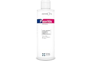 TIS FARMACEUTIC PsoriTIS, Urea 10% Shampoo - Dermatite Seborroica, Cuoio Capelluto incline alla Psoriasi, Forfora, Squame, Pelle Pruriginosa, Infiammata, Sollievo Idratante Lenitivo, Idrata e Normalizza la Cute 120ml