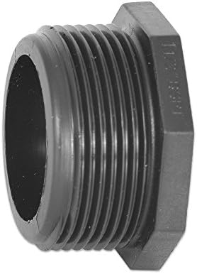 Threaded PP Adapter Bush M x F 1 1/2 x 3/4