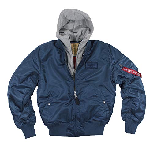 Preisvergleich Produktbild Alpha Industries Fliegerjacke MA-1 D-Tec Bold Blue