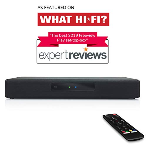 Netgem SoundBox: Smart Compact SoundBar + TV Box with Freeview Play catch-up and Streaming Apps, Blu Netgem SoundBox: Smart Compact SoundBar + TV Box with Freeview Play catch-up and Streaming Apps, Blu