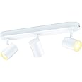 WiZ White Tunable White Imageo Smart Connected WiFi Ceiling Light Spot Fixture. [3 Spot - White] App Control for Indoor Home Lighting, Livingroom and Bedroom