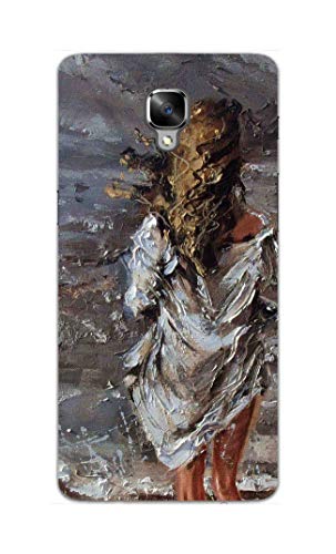 MADANYU OnePlus 3T Cover Girl Oil Painting Art for Artist Designer  Printed Slim Back Case Cover for OnePlus 3T (for Girls)