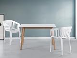 Mesa multiuso: ideal en un comedor, en un salón o como mesa.