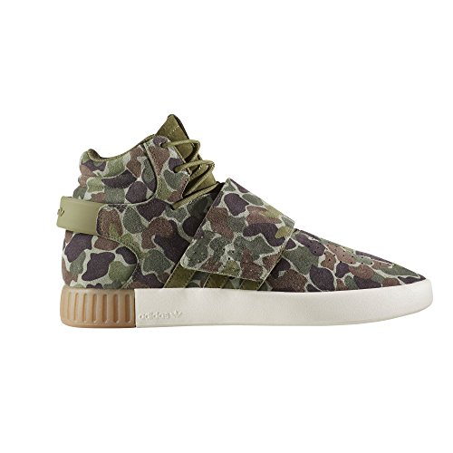 Adidas Men Shoes Sneakers Tubular Invader Strap Camouflage 42 2 |  Desertcart Cayman Islands