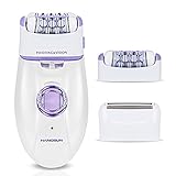 Hangsun Wet And Dry Epilator Cordless F210 Epilators For Women Electric Rechargeable Lady Shaver Hair Removal (2 Attachments)